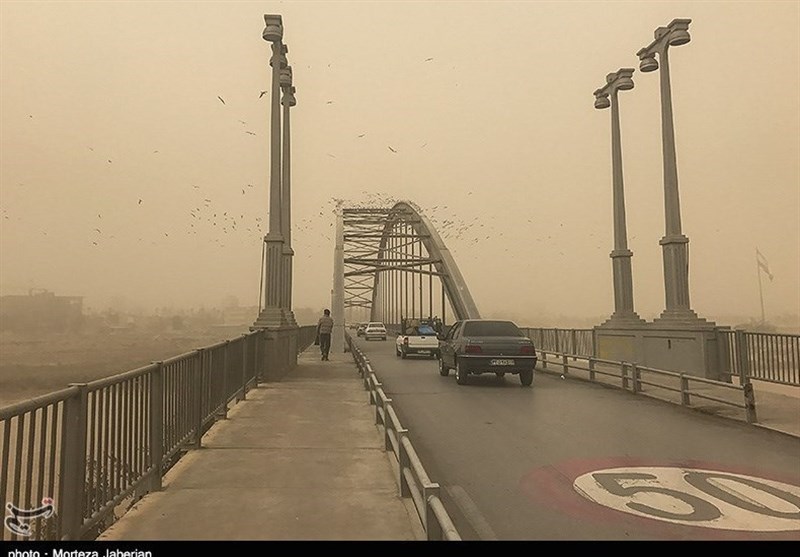 امروز خوزستان، باد و خاک و باران