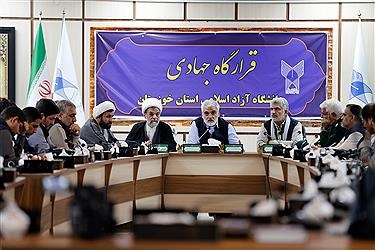 جهادگران و فعالان قرارگاه جهادی دانشگاه آزاد اسلامی در استان خوزستان تقدیر شدند