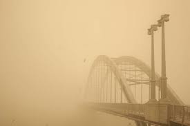 غبار محلی خوزستان را فرا می گیرد