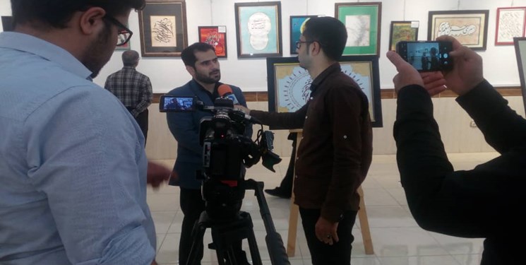 گشایش نمایشگاه خوشنویسی «ما رایت الا جمیلا» در اهواز