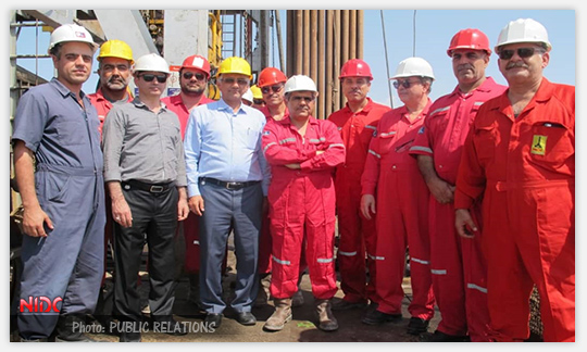 عملیات اجرایی پروژه هفت حلقه چاه در میدان نفتی گچساران آغاز شد
