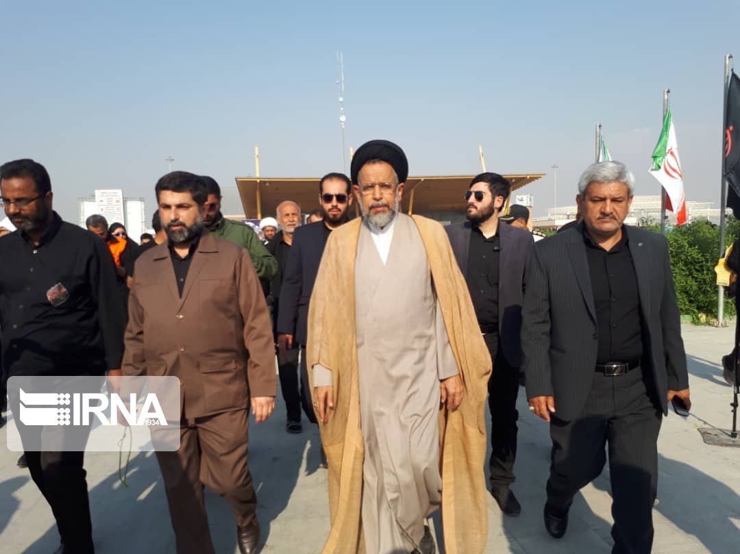 وزیر اطلاعات از وضعیت خدمات دهی به زائران اربعین حسینی در مرز شلمچه بازدید کرد
