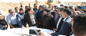 با حضور استاندار خوزستان:از پروژه آبرسانی به روستاهای غیزانیه بازدید شد