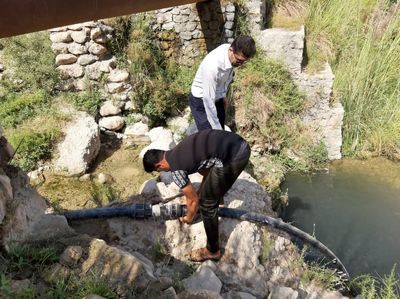 مدیر امور آب منطقه شمال شرق خوزستان عنوان کرد؛ کشف و جمع آوری ۵ دستگاه موتور تلمبه غیرمجاز در رامهرمز