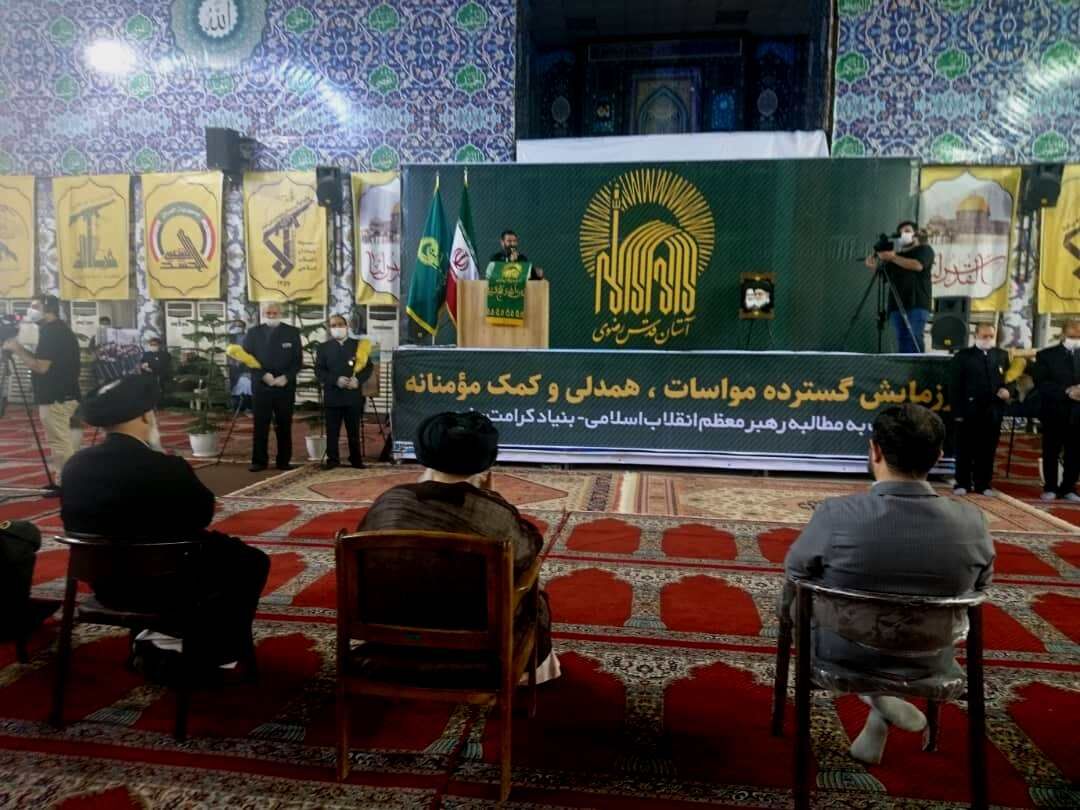 اهدای ۲۵ هزار بسته حمایتی آستان قدس رضوی به خوزستان