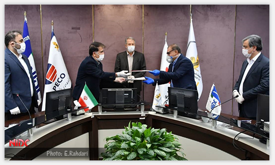 شركت های ملی حفاری ایران و خدمات مهندسی پژواك انرژی قرارداد كاری به ارزش 60 میلیون دلار امضاء كردند