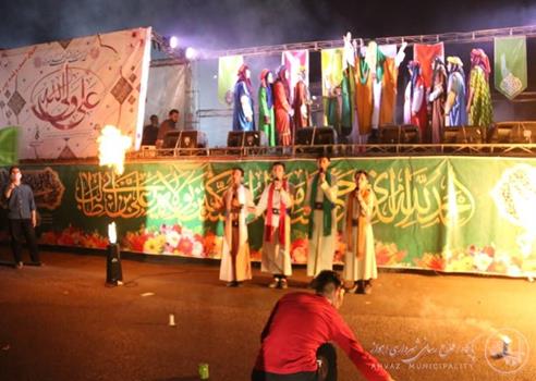 برگزاری جشن کاروان شادی به مناسبت عید غدیر خم توسط منطقه ۳