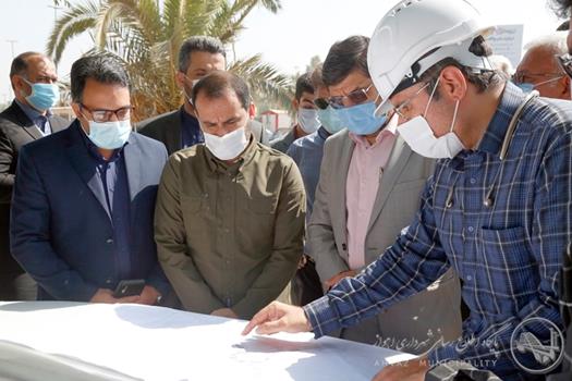 بازدید دادستان و شهردار اهواز از روند اجرای پروژه های شهری