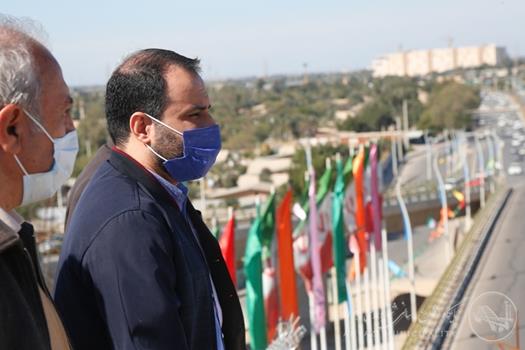 بازدید شهردار اهواز از پروژه های عمرانی تقاطع شهید کجباف و بلوار ۴۴ متری در کوی انقلاب
