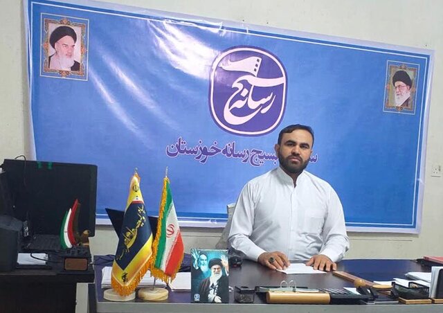 مسئول بسیج رسانه خوزستان: مشارکت اهالی رسانه خوزستان در پویش «من رای می‌دهم»