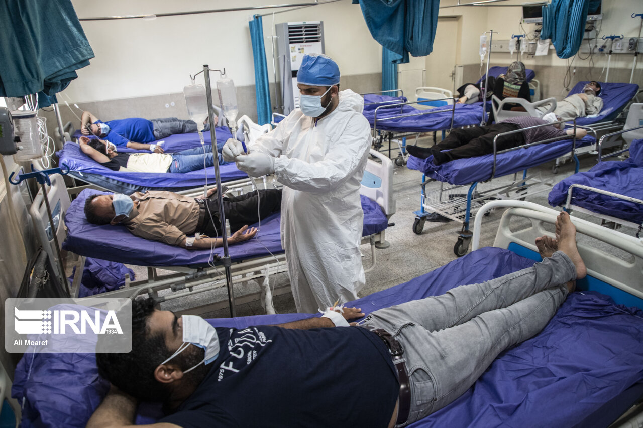 افزایش چهار برابری مراجعه بیماران کرونایی به بیمارستان های خوزستان