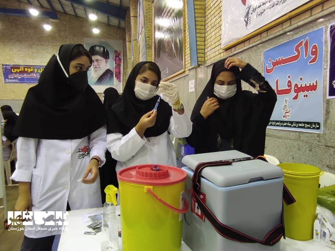 خوزستان نخستین استان کشور در واکسیناسیون کرونای خبرنگاران