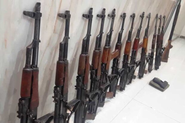 ۷۷ قبضه انواع سلاح غیرمجاز در خوزستان کشف و ضبط شد