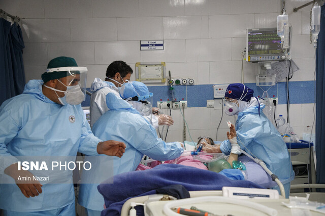 بستری ۵۵ بیمار مبتلا به کرونا در بخش‌های ویژه خوزستان