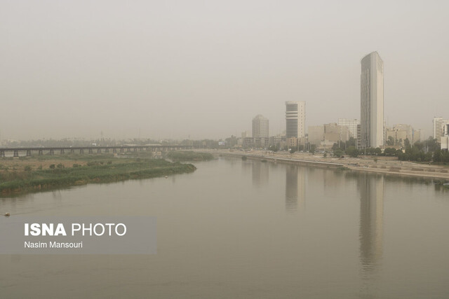 آلودگی اهواز بیش از ۱۰ برابر حد مجاز / ۱۹ شهر خوزستان خاکی‌اند