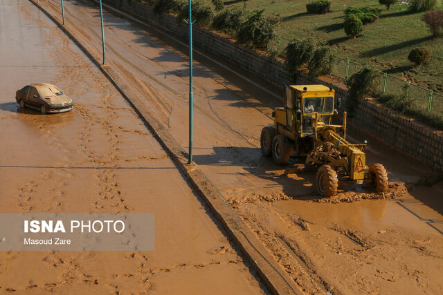 ۲۶۷ میلیارد تومان برآورد اولیه خسارت سیل به راه‌های خوزستان