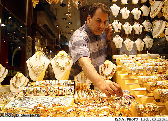 کاهش حدود ۵ درصدی قیمت‌ها در بازار طلا اهواز
