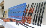 کشف ۱۱۶ قبضه اسلحه غیرمجاز در خوزستان