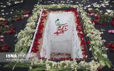 تشییع دو شهید گمنام دفاع مقدس در خوزستان