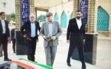ادای احترام وزیر علوم به شهدای گمنام دانشگاه شهید چمران اهواز