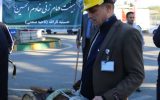 تشییع و خاکسپاری با شکوه پیکر شهید غواص گمنام در پتروشیمی امیرکبیر